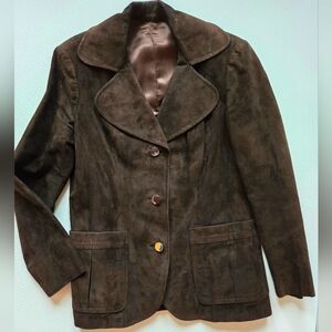 Vintage Italian Suede Blazer